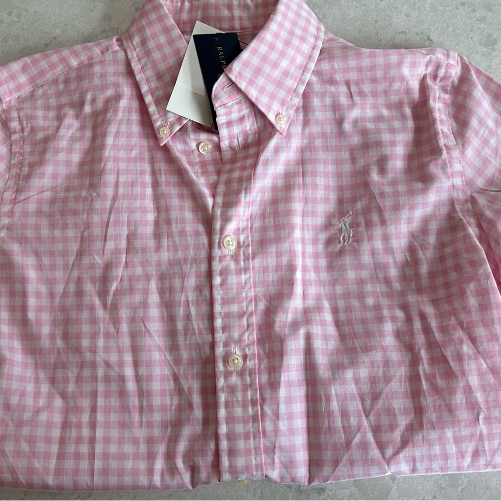 Women’s Ralph Lauren short sleeve button down